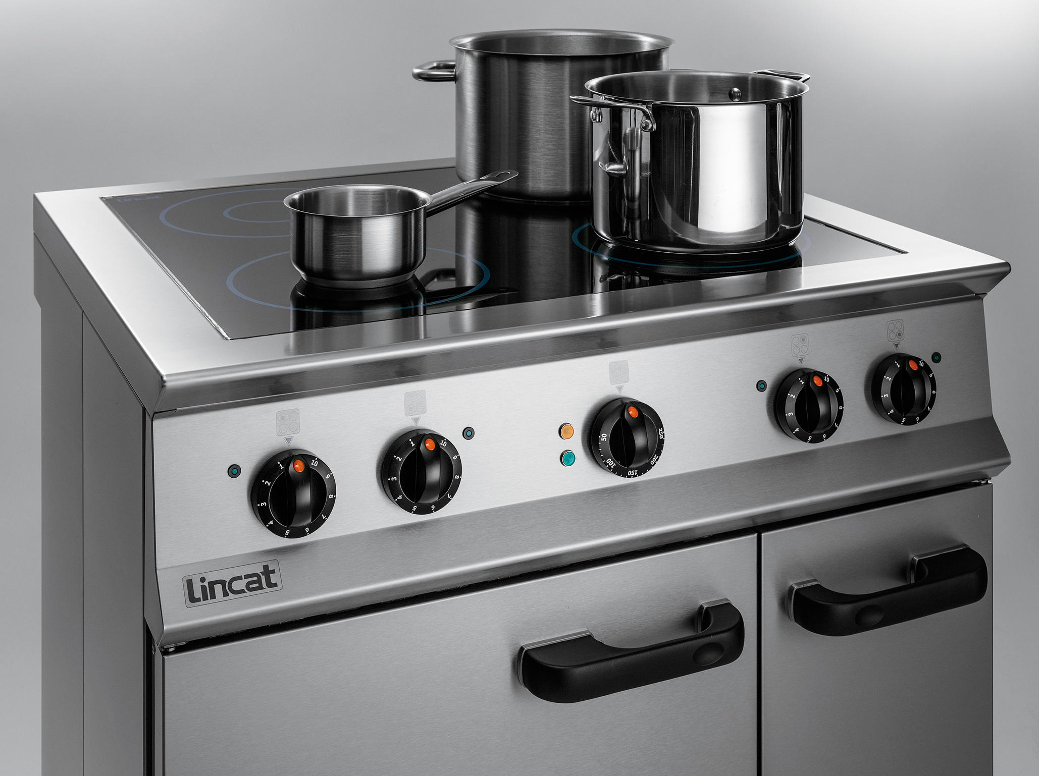 Opus Electric Freestanding Induction Oven Range W 900 mm 24.0 kW