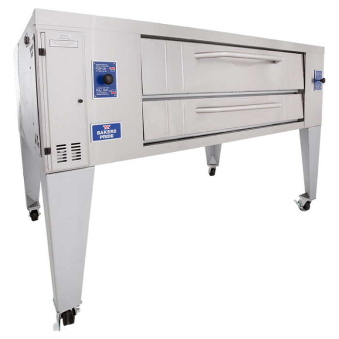 Y-800 Commercial Gas Pizza Oven - Liquid Propane, 120000 BTUs
