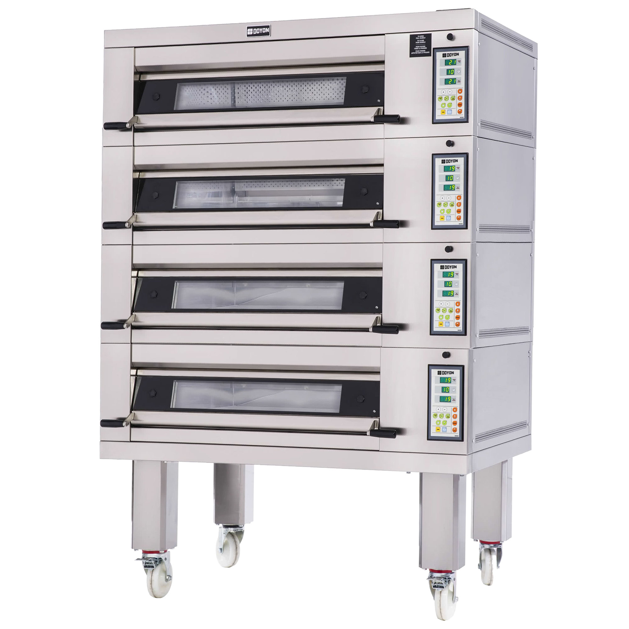 2T4 Artisan Stone Four Deck Oven, (2) 18″ x 26″ Sheet Pans per Deck – 208V, 1PH