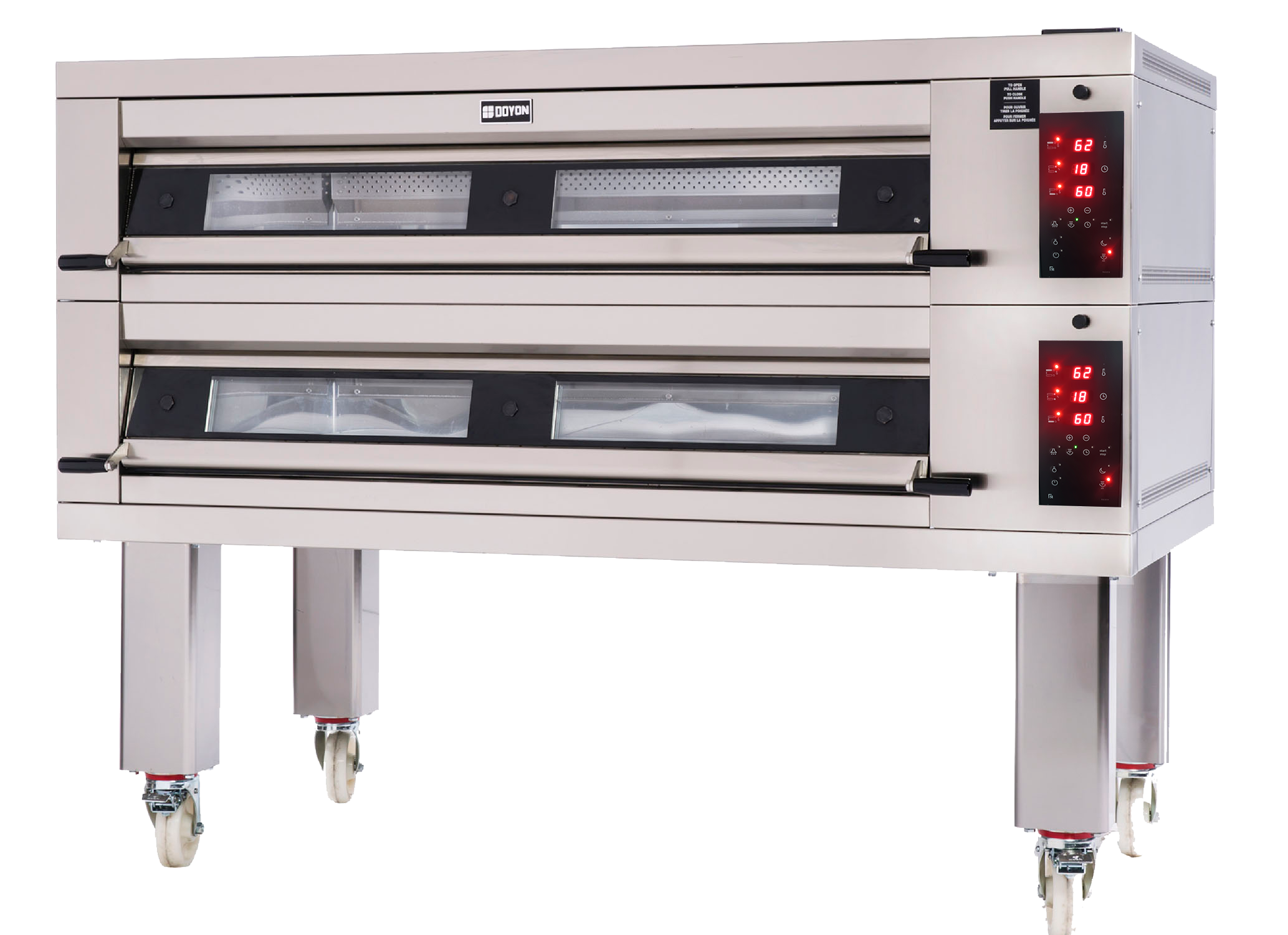 3T2 Artisan Stone Two Deck Oven, (3) 18″ x 26″ Sheet Pans per Deck – 208V, 1PH