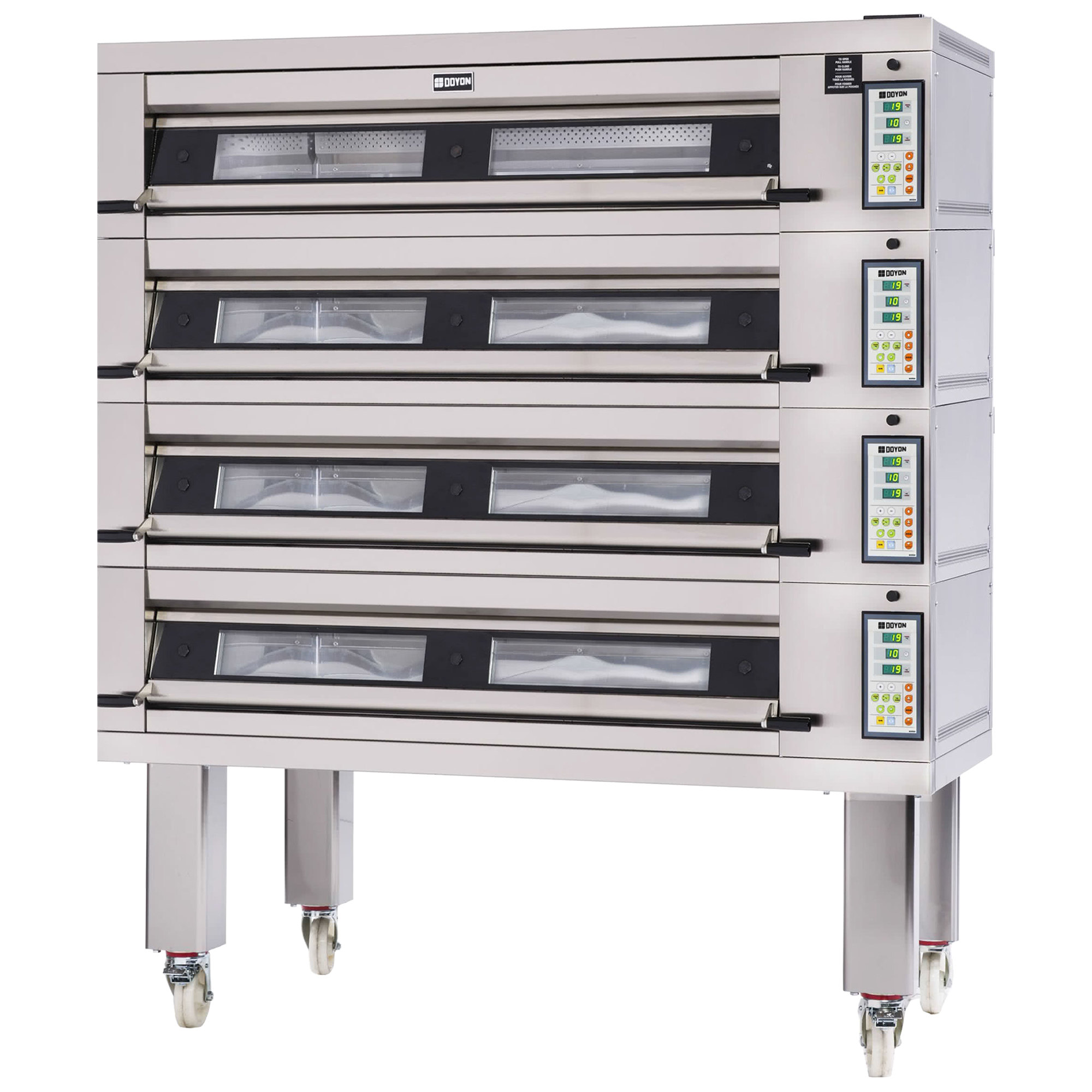 3T4 Artisan Stone Four Deck Oven, (3) 18″ x 26″ Sheet Pans per Deck – 208V, 1PH