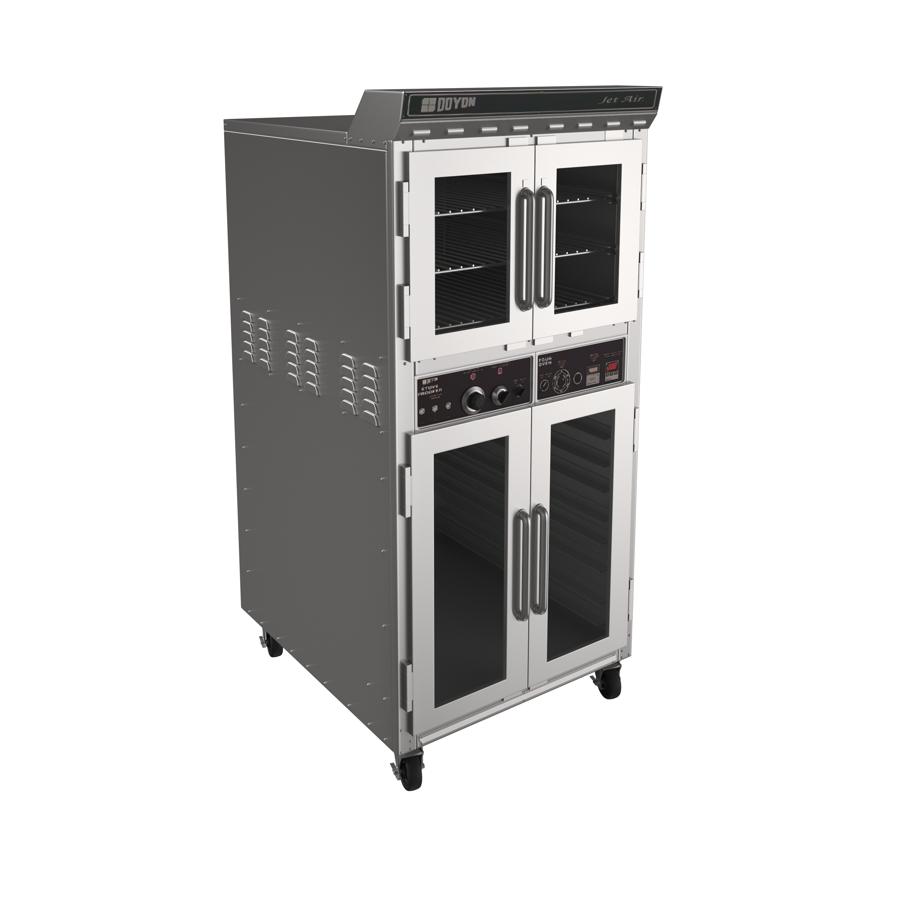 JAOP3 Convection Oven Proofer, Electric, Capacity of (3) 18″x26″ Pans in Oven, (9) 18″x26″ Pans in Proofer – 120/208V, 1PH