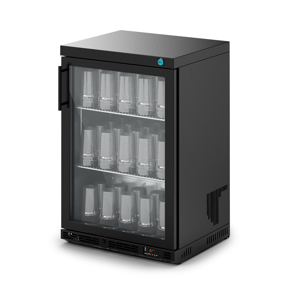 Ventus VR60 Glass Froster [Front Load] - Glass Door - Black