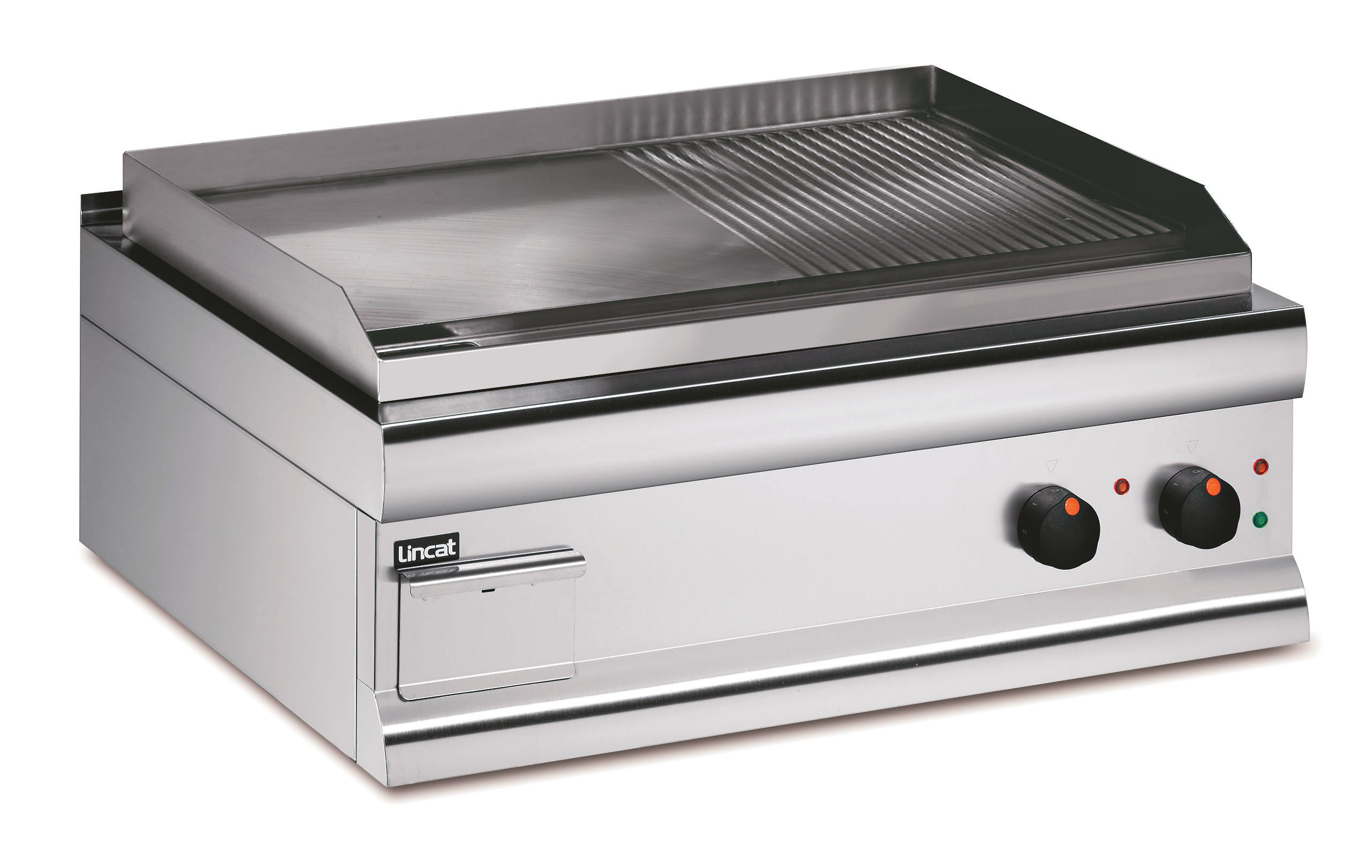 Silverlink Electric Countertop Griddle HalfRibbed Plate W 750 mm