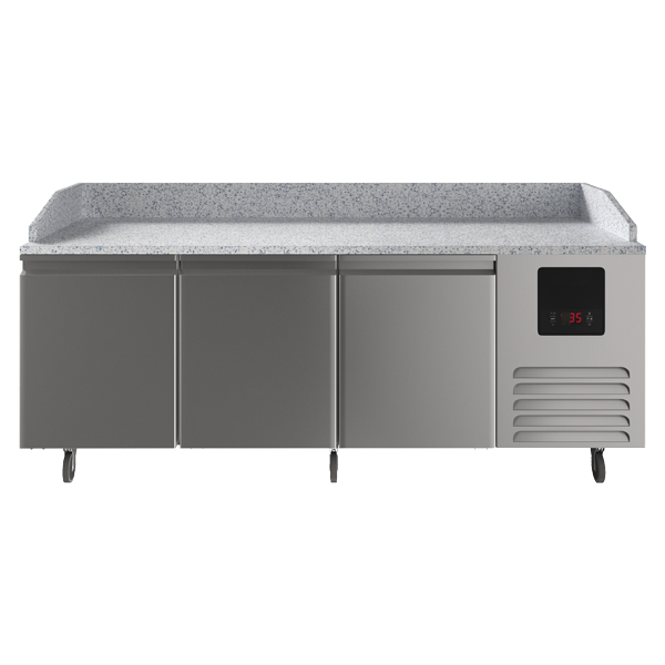 3 Door Refrigerated Pizza Prep-Table