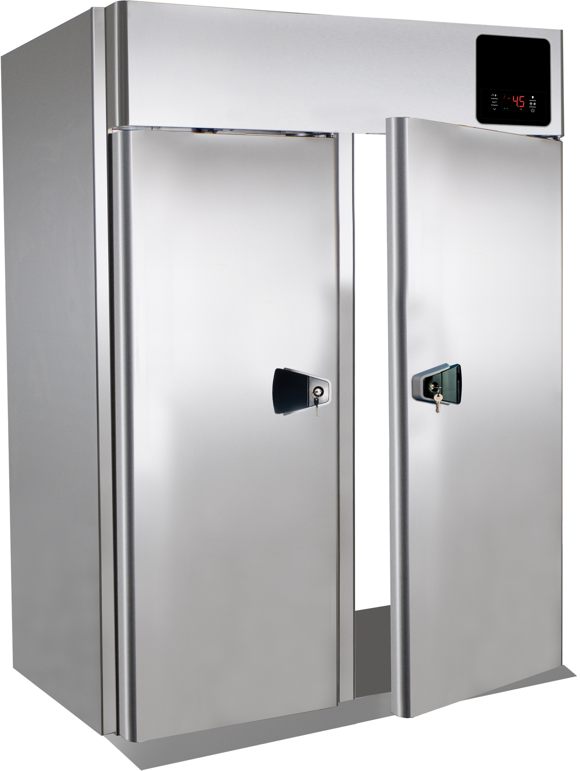 79 cu ft Roll-Thru Refrigerator, Solid Door