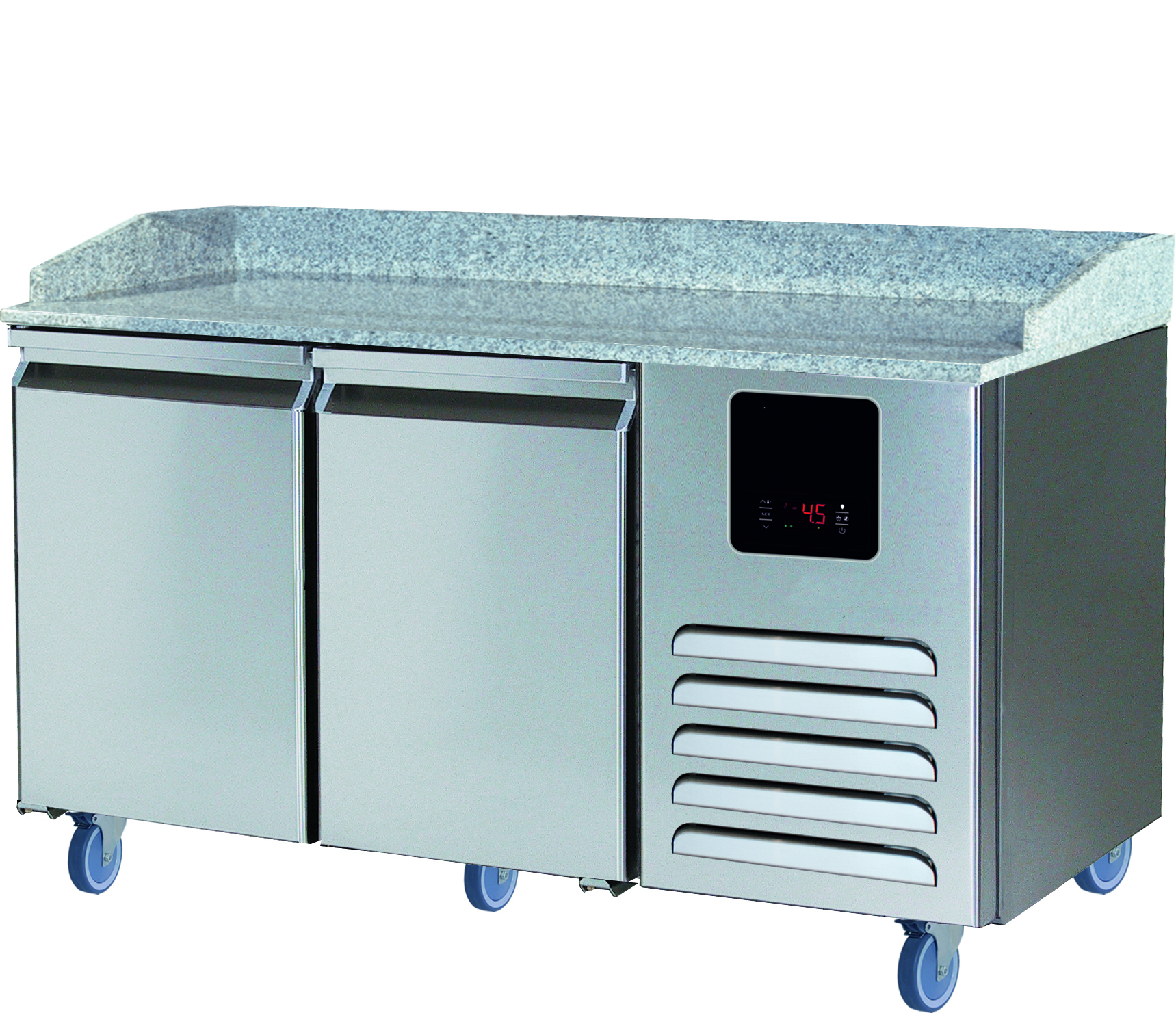 2 Door Refrigerated Pizza Prep-Table