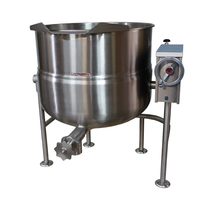 Direct Steam Kettle, Tilt Tri-Leg, 20 Gallon, 2/3 Jacket