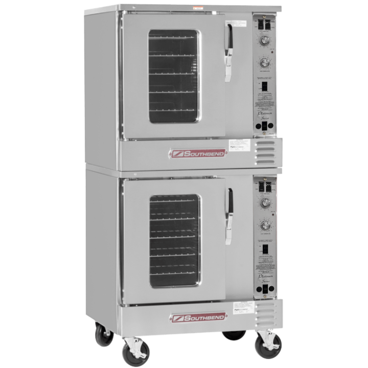 Southbend PCHE15S/S-V - Platinum Double Convection Oven, Half Size, Electric 7.5kW each, Ventless