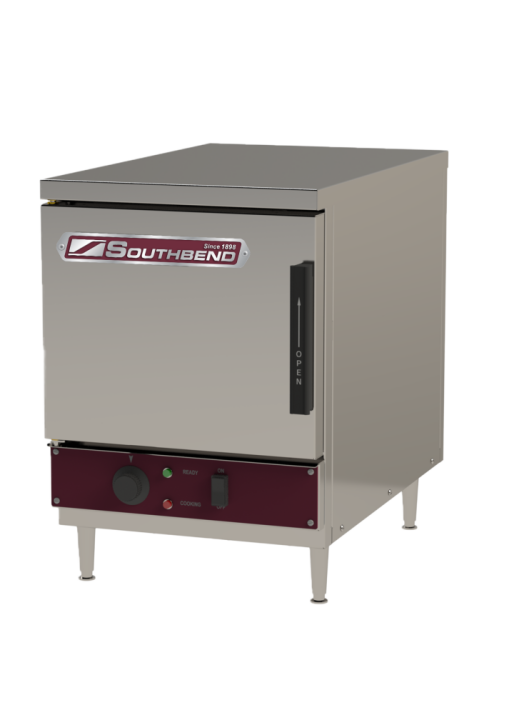 4 Electric Electric Pan Counter Steamer, 18″ Wide, Auto Fill, Auto Drain — 10KW, 208V, 3PH