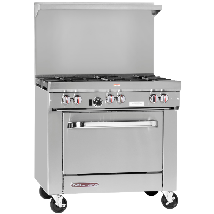 S-Series, Gas, 36″, 24″ Manual Griddle, 2 Non-Clog Burners, Standard Oven Base – Propane, 139000 Total BTUs