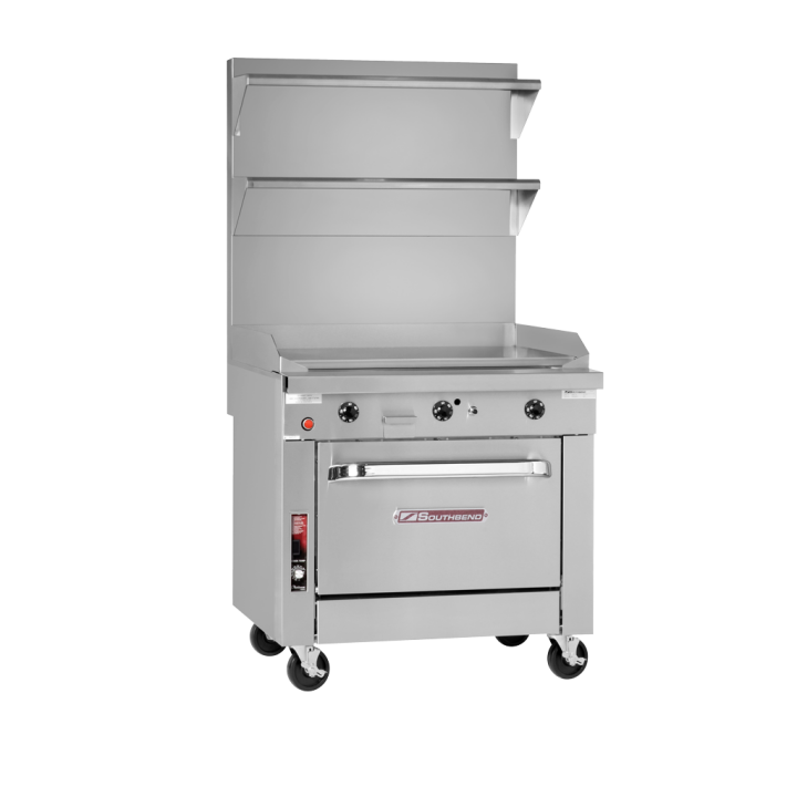 Platinum Sectional, Gas, 36″, 36″ Thermostatic Griddle, Cabinet Base – Natural Gas, 96000 Total BTUs