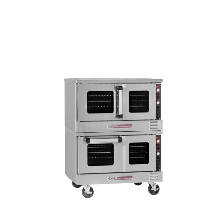 TV-Series Low Profile Electric Convection Oven Double Deck With Standard Controls