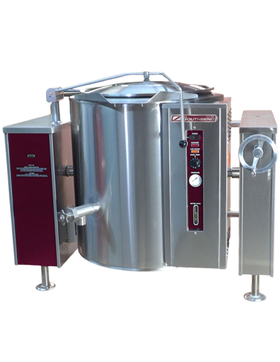 Gas Steam Kettle, Tilt Tri-Leg, 60 Gallon, 2/3 Jacket, 120K Total BTUs – Propane, 120000 Total BTUs