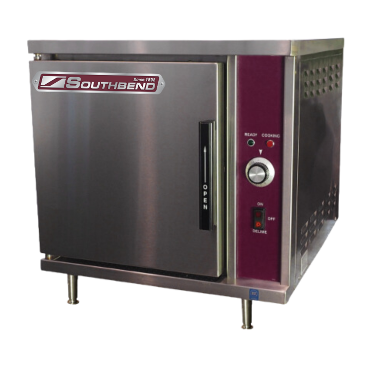 3 Pan Electric Steamer, 24″ Wide, Auto Fill, Auto Drain — 7.5KW, 220V, 1PH