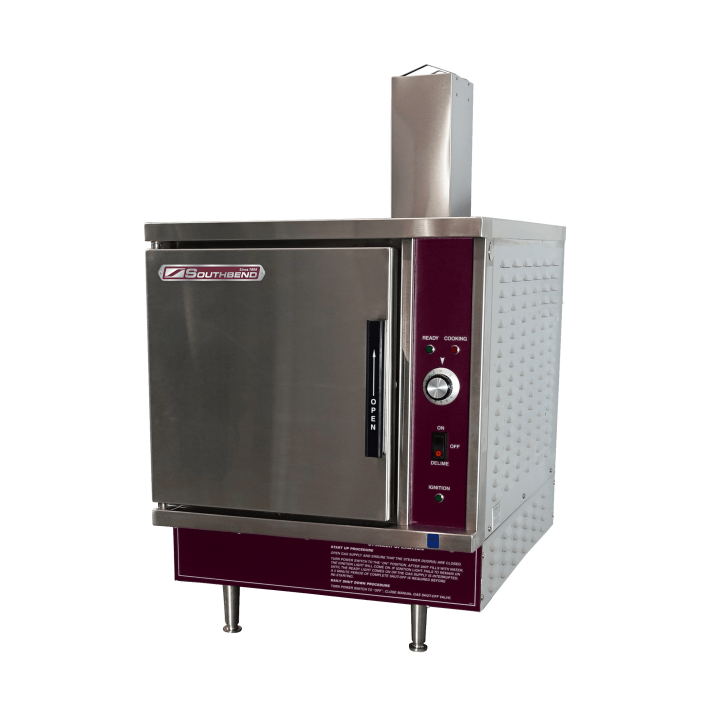 5 Pan Gas Counter Steamer, 25″ Wide, Auto Fill, Auto Drain – Propane, 47000 Total BTUs