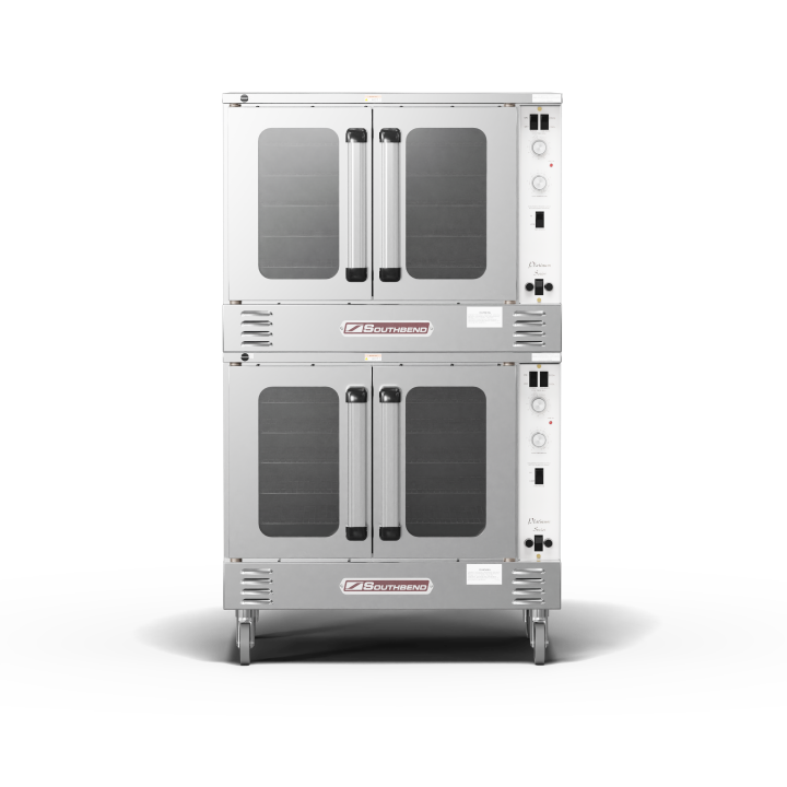 Platinum Double Convection Oven, Electric 11KW Each, Standard Depth, Standard Controls, Independent Doors – 22KW, 240V, 1PH