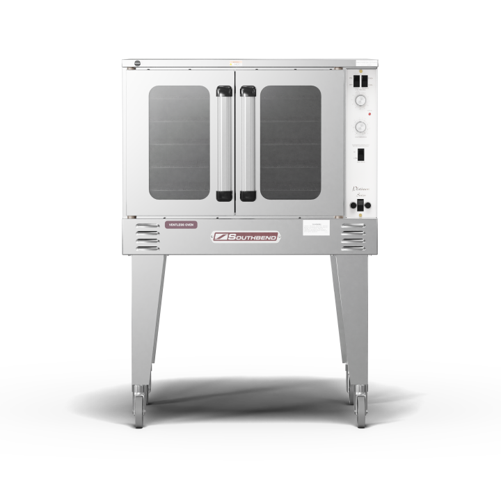 Platinum Single Convection Oven, Electric, 7.5KW, Bakery Depth, Standard Controls, Independent Doors, Ventless – 7.5KW, 240V, 3PH