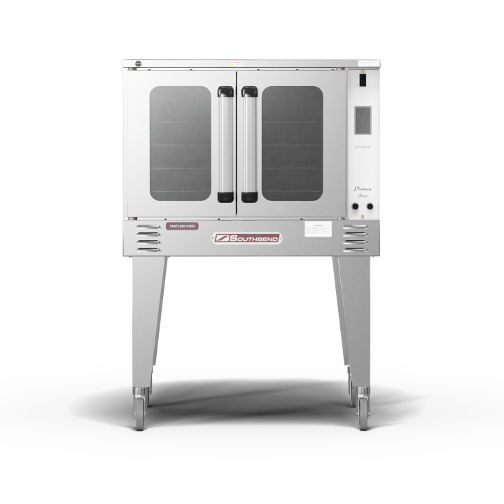 Platinum Single Convection Oven, Electric, 7.5KW, Bakery Depth, Touch Controls, Independent Doors, Ventless – 7.5KW, 240V, 3PH
