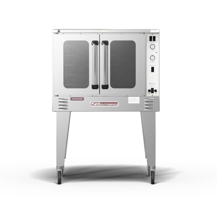 Platinum Single Convection Oven, Electric, 7.5KW, Standard Depth, Standard Controls, Independent Doors, Ventless – 7.5KW, 208V, 3PH