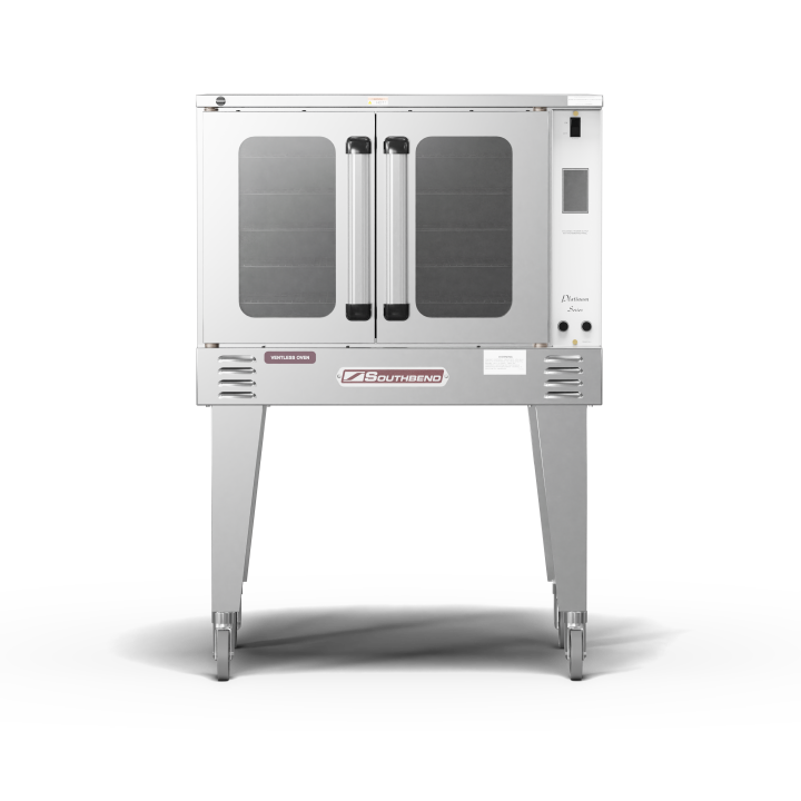 Platinum Single Convection Oven, Electric, 7.5KW, Standard Depth, Touch Controls, Independent Doors, Ventless – 7.5KW, 208V, 1PH