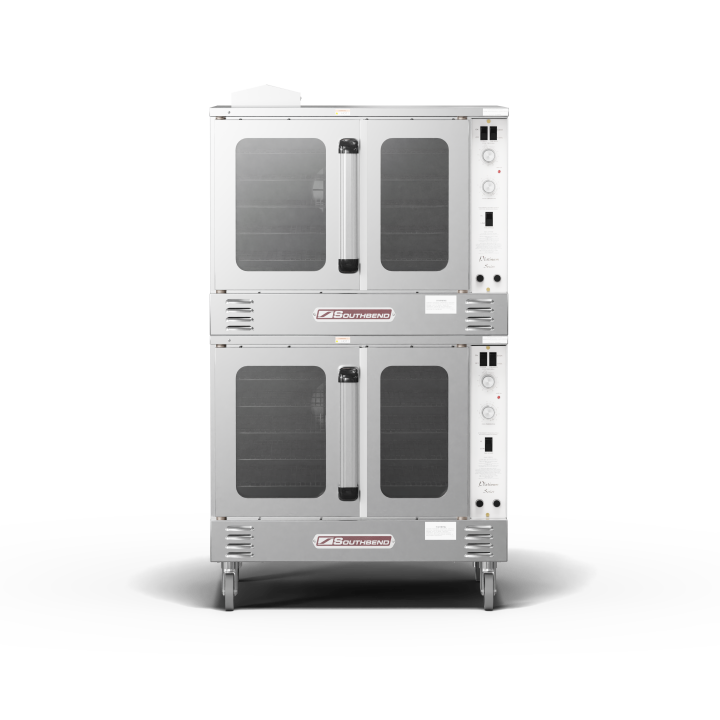 Platinum Double Convection Oven, Gas 50,000 Total BTUs’S Each, Bakery Depth, Standard Controls, Dependent Doors – Propane, 100000 Total BTUs