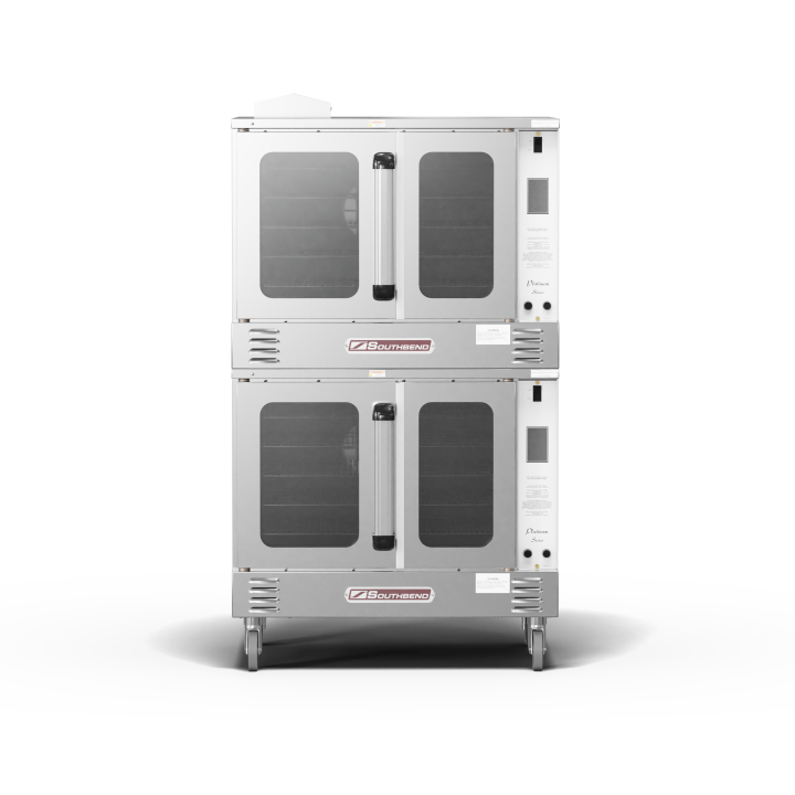 Platinum Double Convection Oven, Gas 50,000 Total BTUs’S Each, Standard Depth, Touch Controls, Dependent Doors – Propane, 100000 Total BTUs