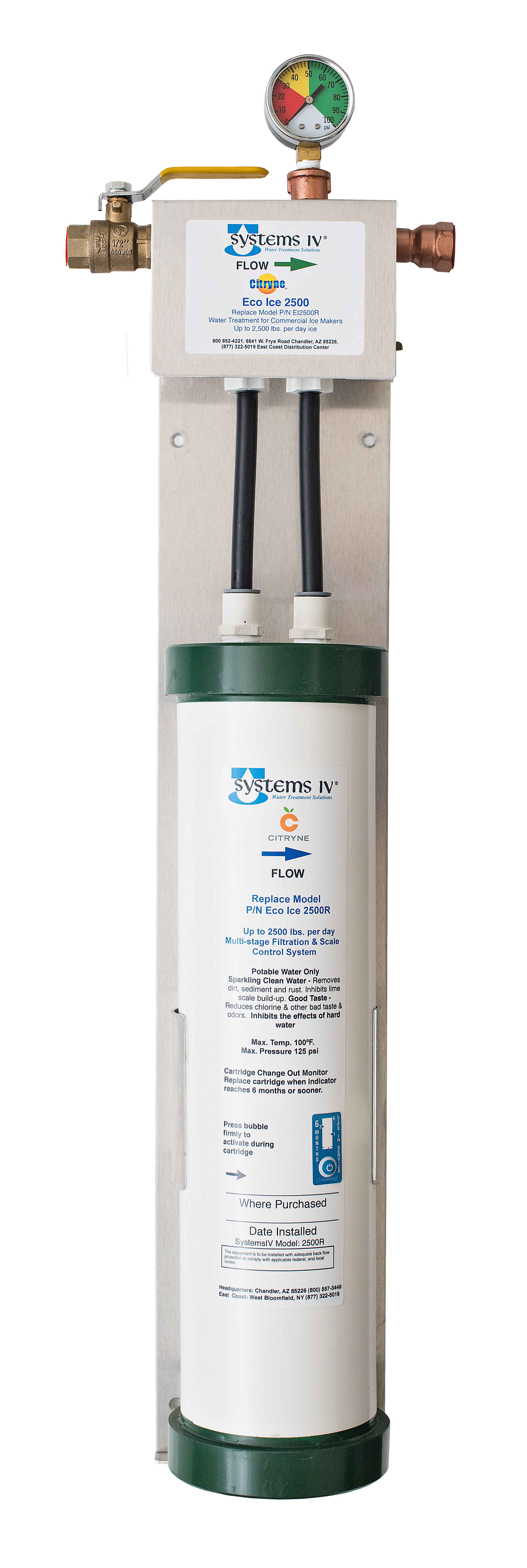 SystemsIV_EcoIce2500_WaterFilter_PhotoMain_StraightOn