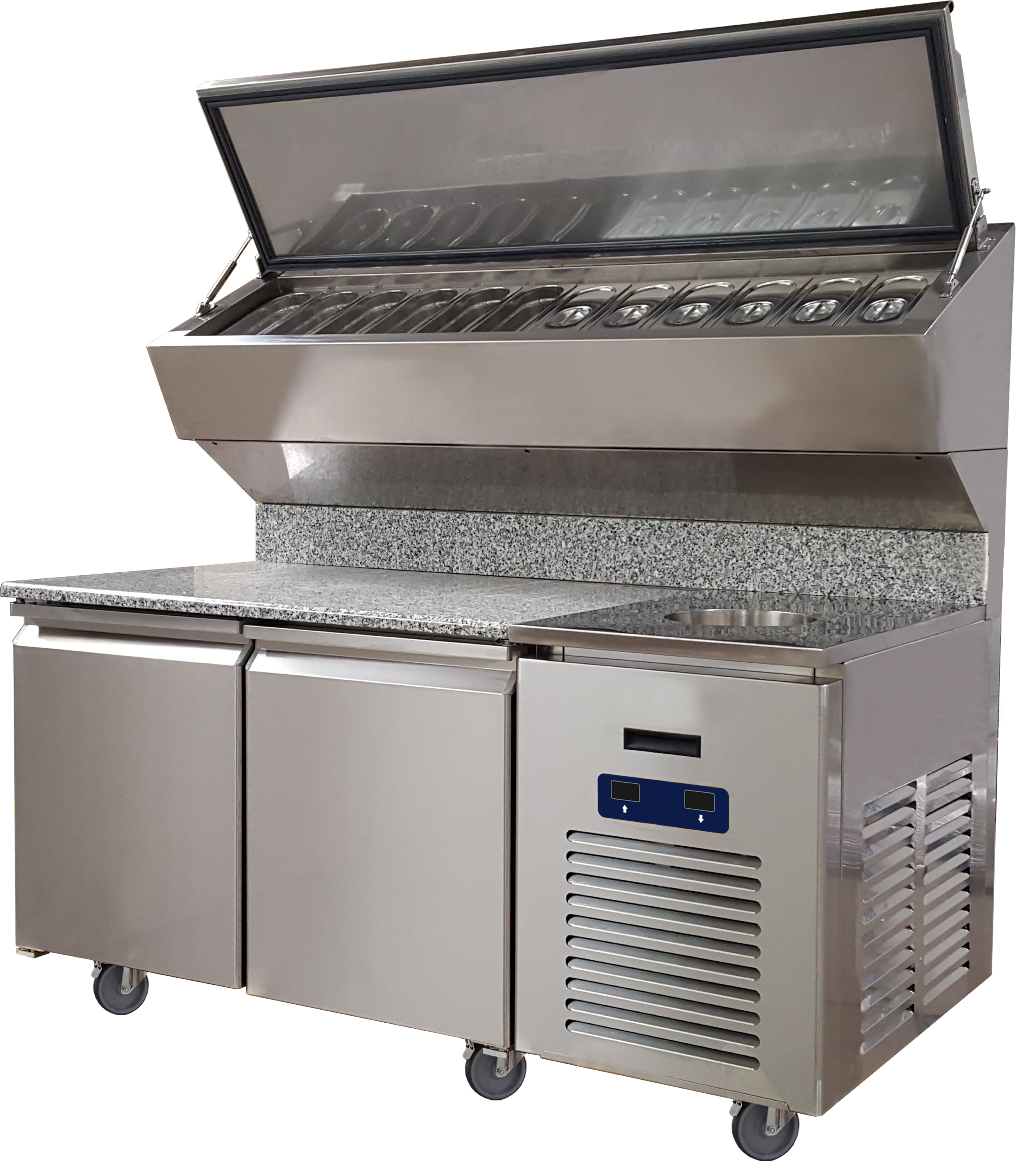 Refrigerated Pizza Prep Table