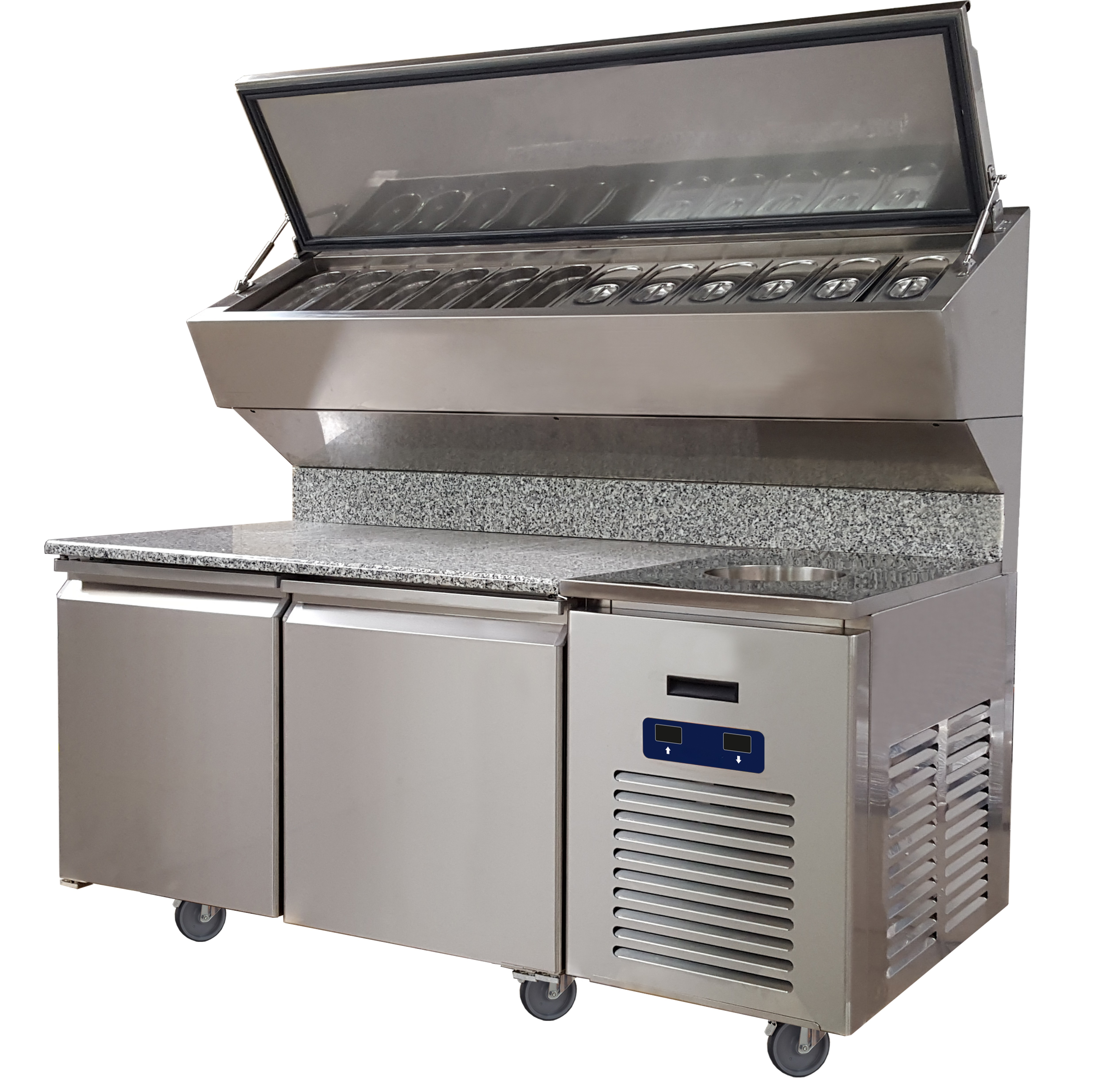 Refrigerated Pizza Prep Table