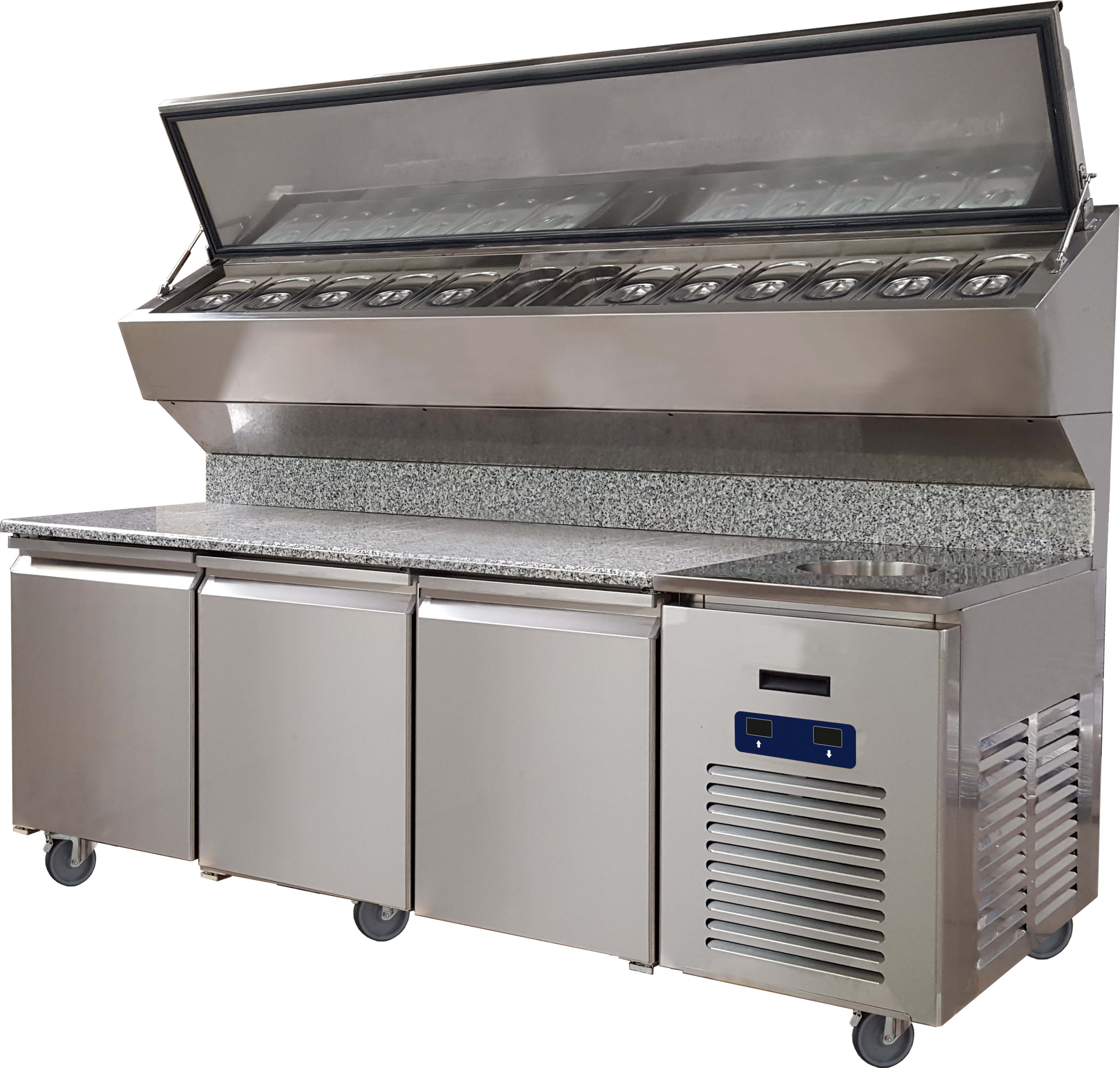 Refrigerated Pizza Prep Table