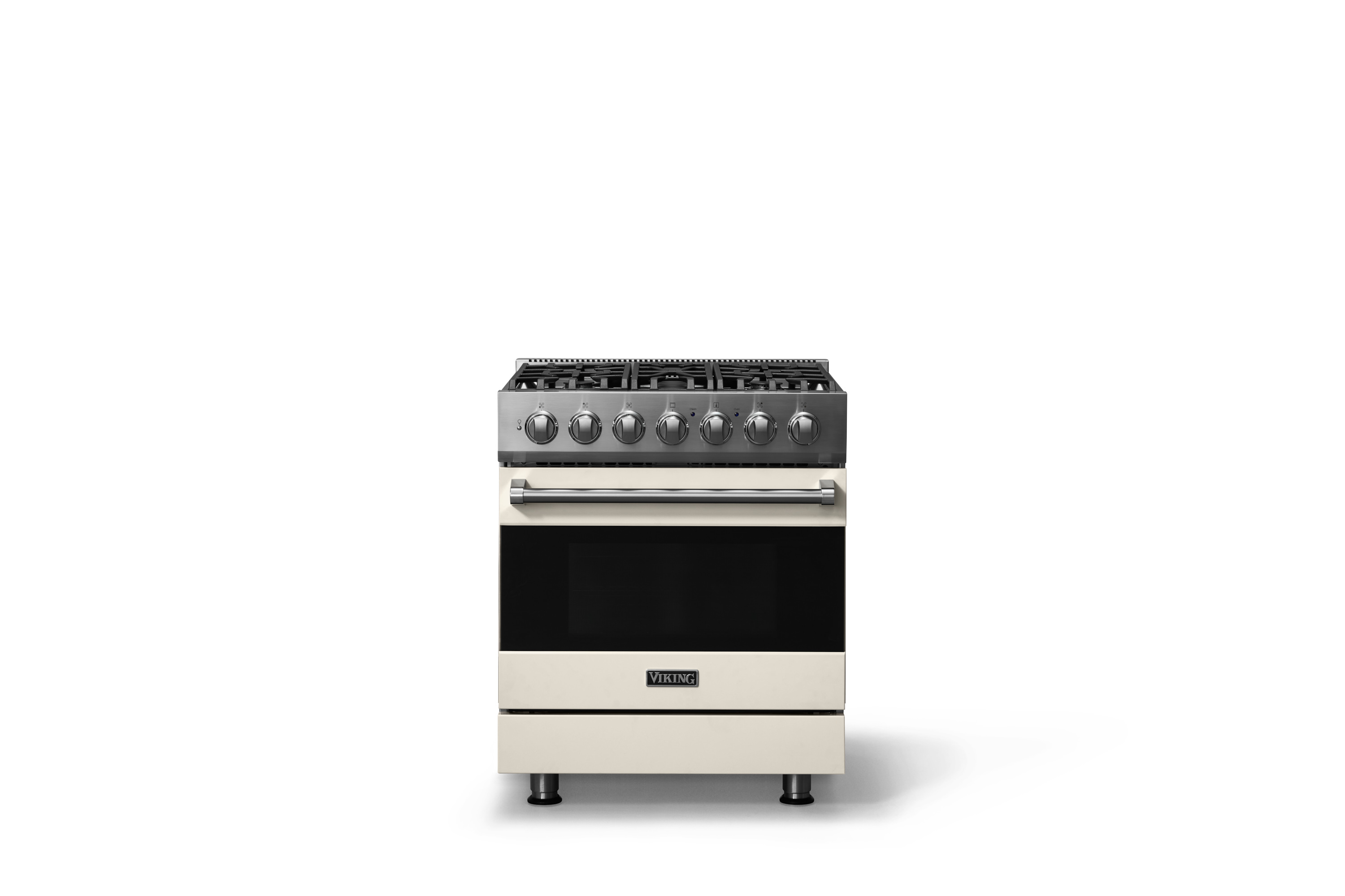 30"W. Self-Cleaning Dual Fuel Range
