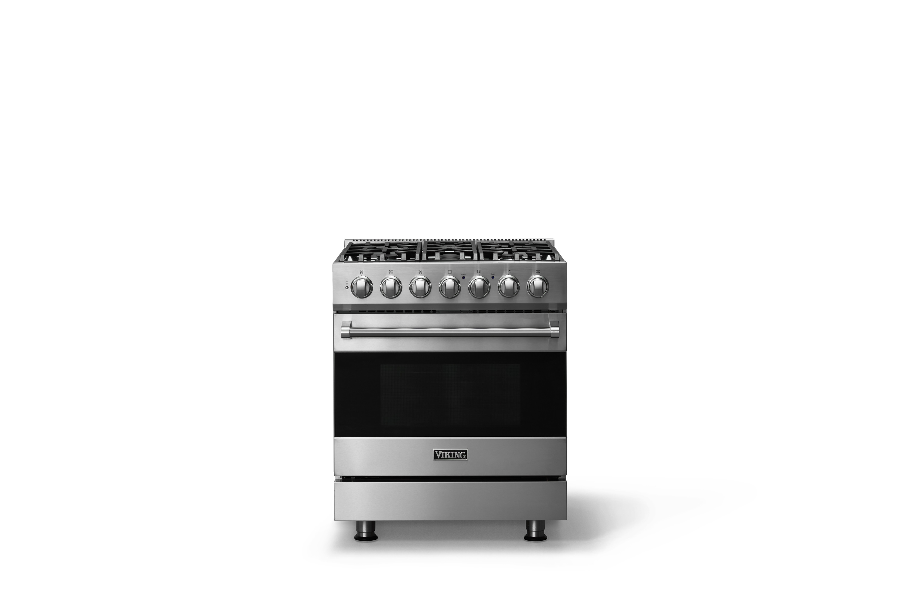 30"W. Self-Cleaning Dual Fuel Range