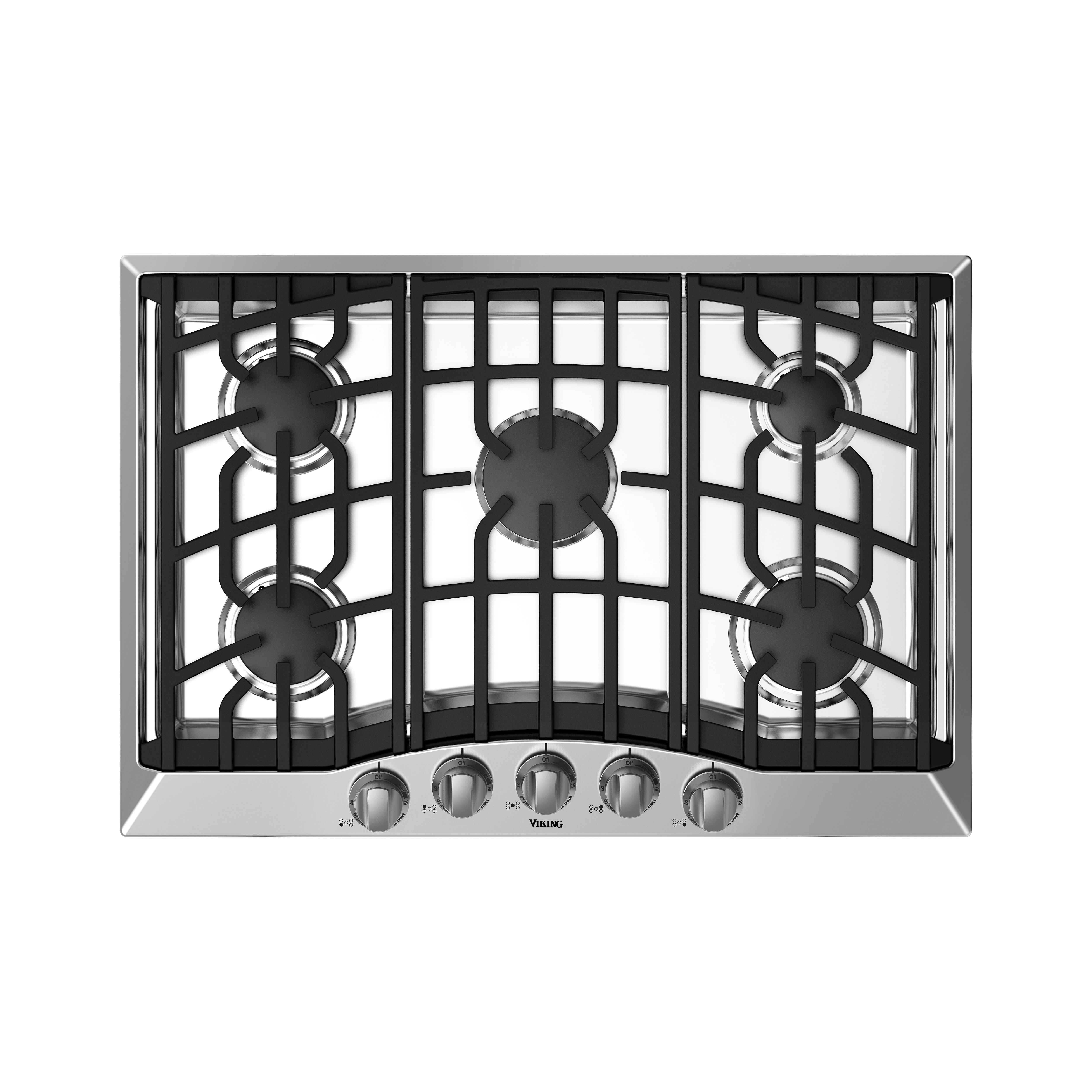 Viking 30" 3 Series Gas Cooktop - RVGC33015BSSLP