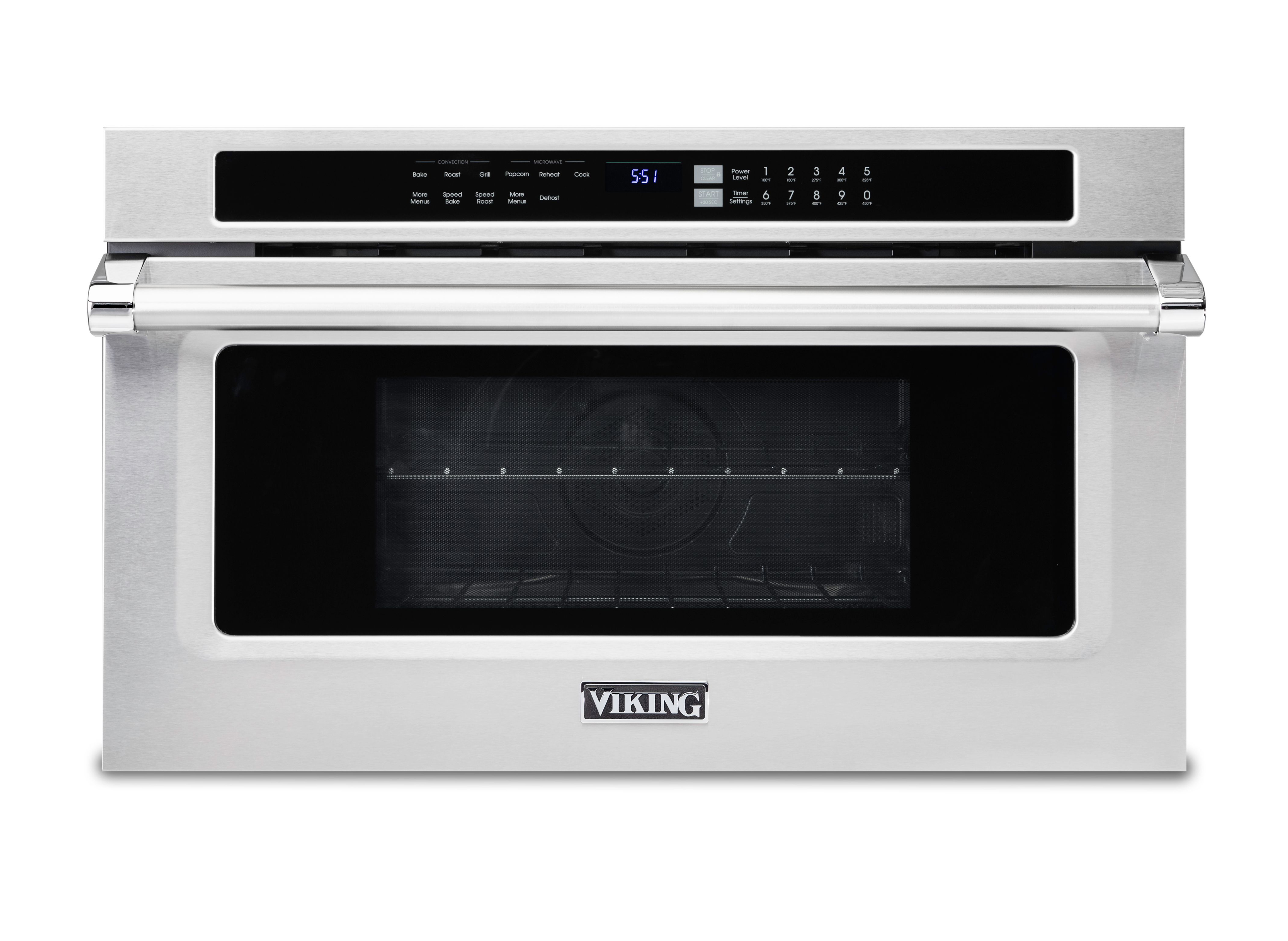 30"W. Drop Down Door Convection/Speed Microwave Oven