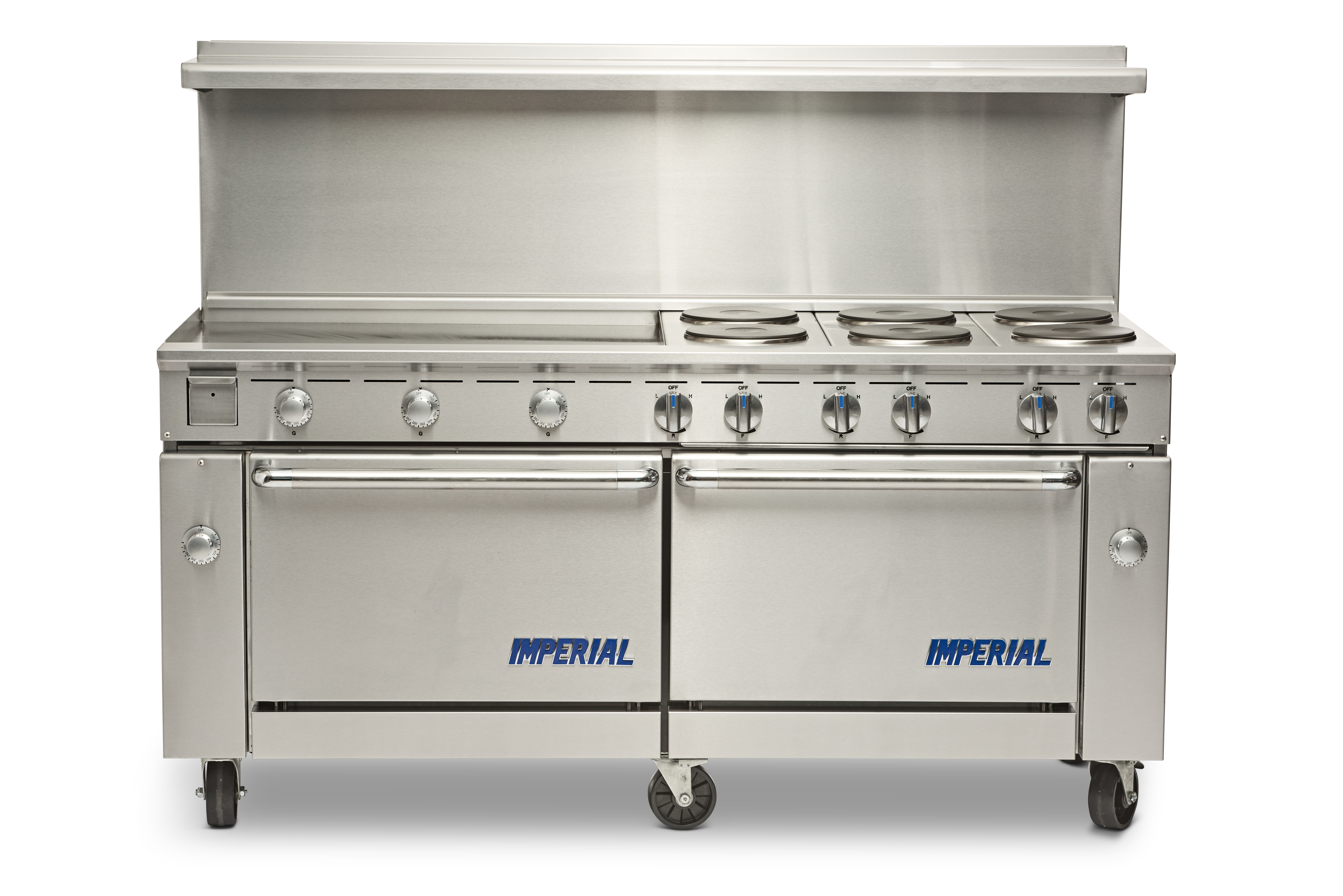 IR Electric Pro Series 72″ Wide Restaurant Ranges