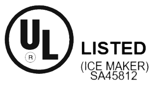 UL Listed Ice Maker SA45812